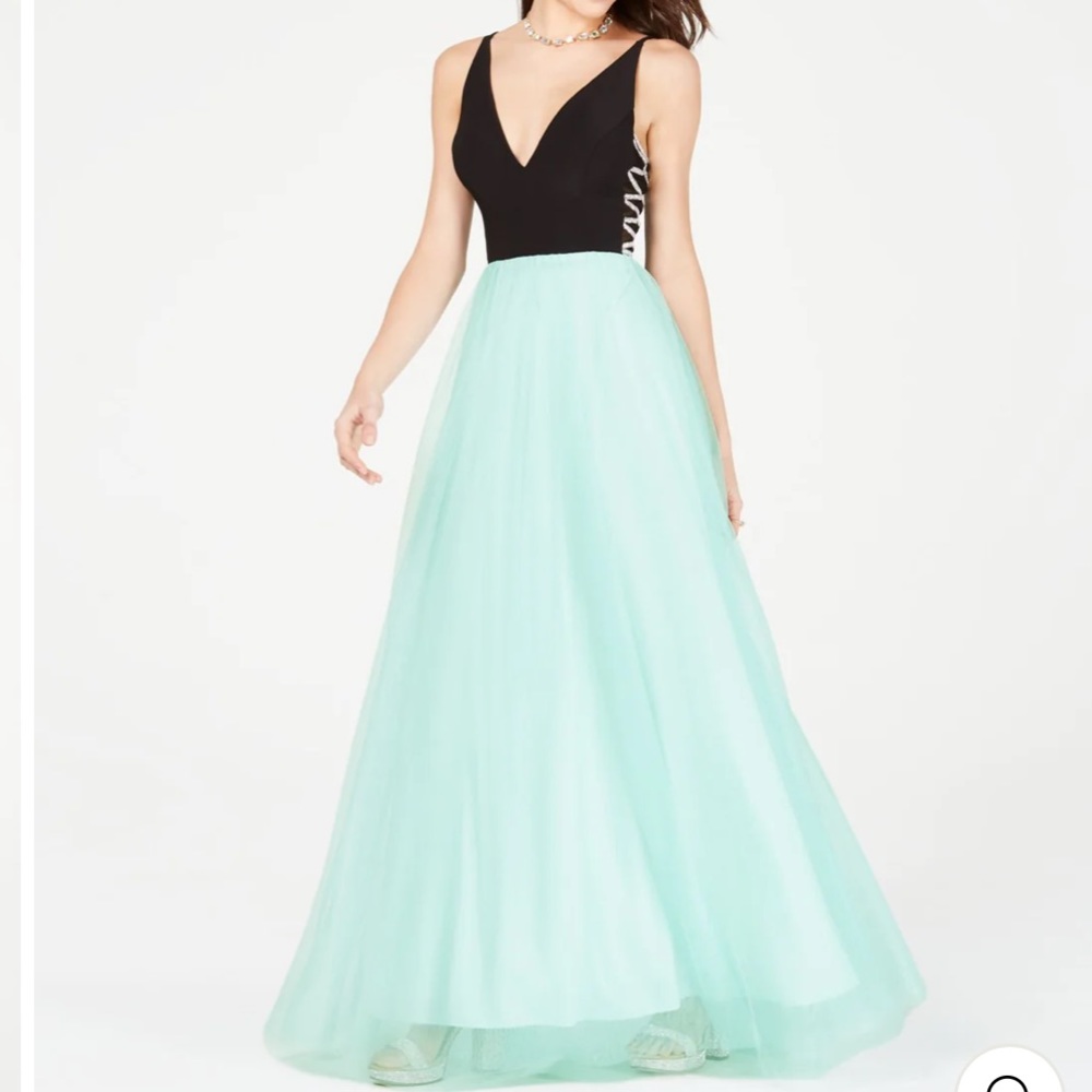NWT Blondie Nites Prom Formal Tulle Dress size 3